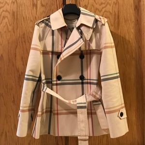 Coach Tattersall Trench Coat